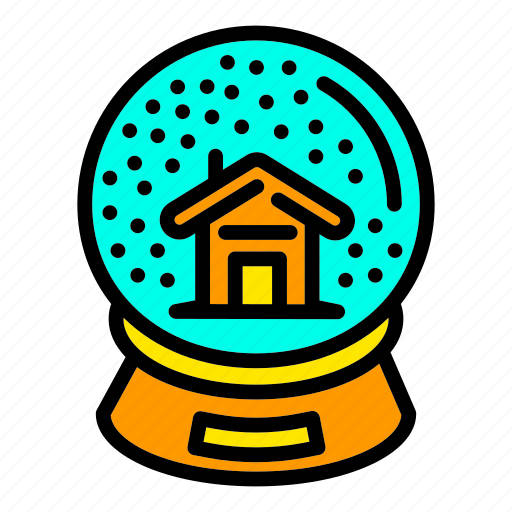 Ball, christmas, globe, house, snow, star, tree icon - Download on Iconfinder