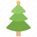christmas tree, decorated tree, greenery, holiday tree, spruce tree
