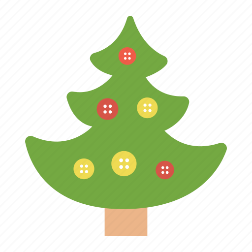Christmas tree, decorative tree, pine tree, xmas decorations, xmas tree icon - Download on Iconfinder