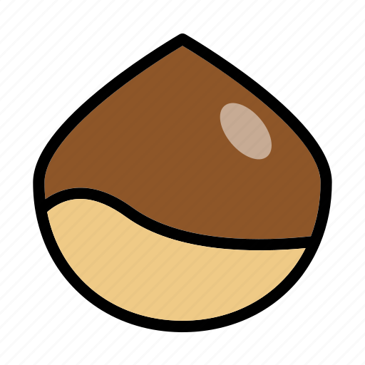 Chestnuts, chuseok, korean thanksgiving, crenata icon - Download on Iconfinder