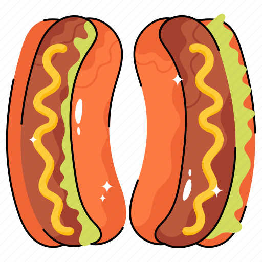 Bun, meat, meal, food, mustard icon - Download on Iconfinder