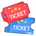 ticket, event