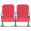 cinema, film, filming, movie, popcorn, seat, soda