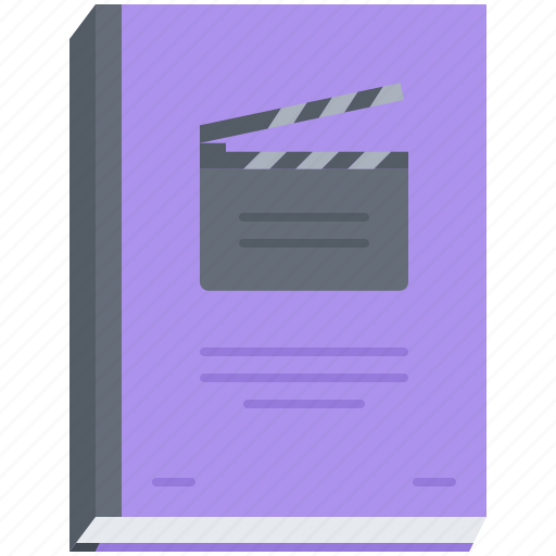 Cinema, film, filming, movie, scenario icon - Download on Iconfinder
