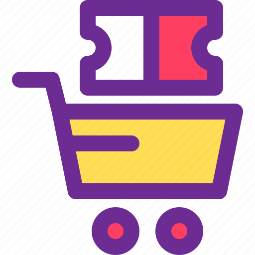 Buy, cart, online, shopping, ticket icon - Download on Iconfinder
