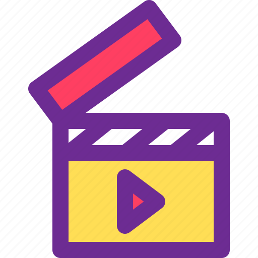 Board, clapper, cut, movie, producer icon - Download on Iconfinder