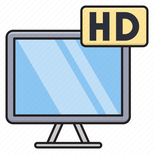 Lcd, highdefinition, cinema, hd, movie icon - Download on Iconfinder