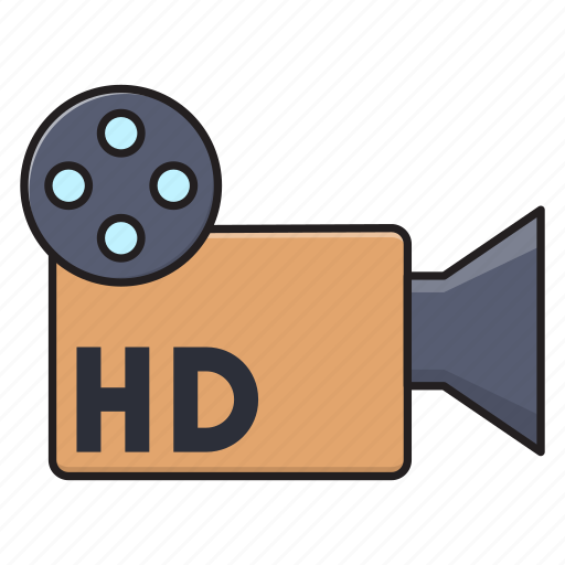 Camera, highdefinition, cinema, film, movie icon - Download on Iconfinder