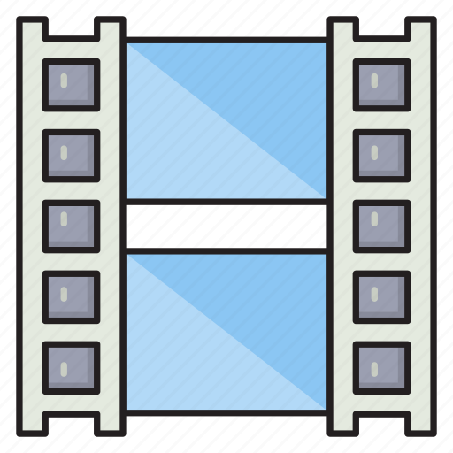 Theater, filmstrip, reel, film, movie icon - Download on Iconfinder