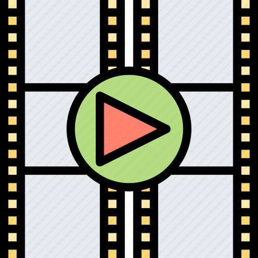 Frame, footage, strip, filming, movie icon - Download on Iconfinder