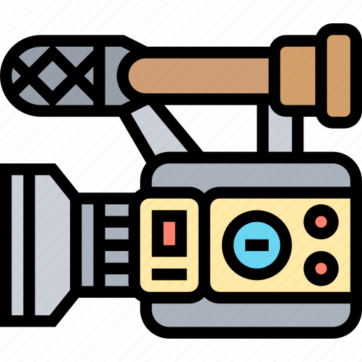 Camera, recorder, media, video, cinematography icon - Download on Iconfinder