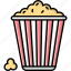 popcorn, fast food, cinema 