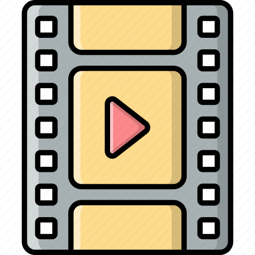 Film, strip, reel, movie icon - Download on Iconfinder
