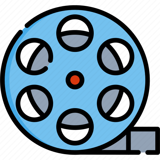 Film, reel, movie, video, play, entertainment, multimedia icon - Download on Iconfinder