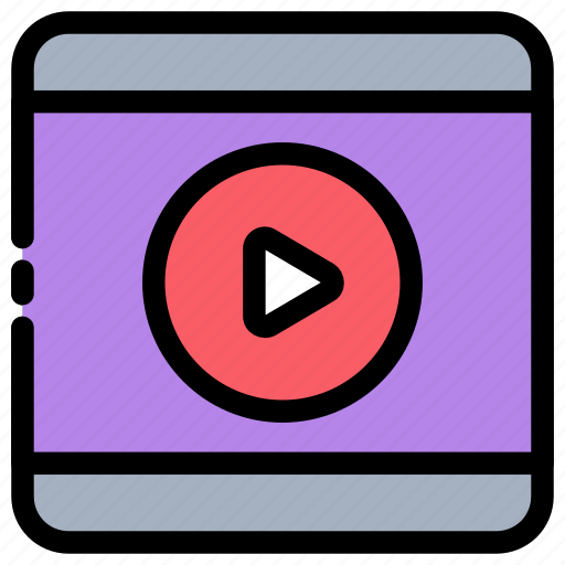 Movie, multimedia, music, play, player, streaming, video icon - Download on Iconfinder