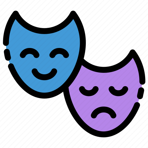 Cinema, comedy, entertainment, face, genre, mask, theater icon - Download on Iconfinder