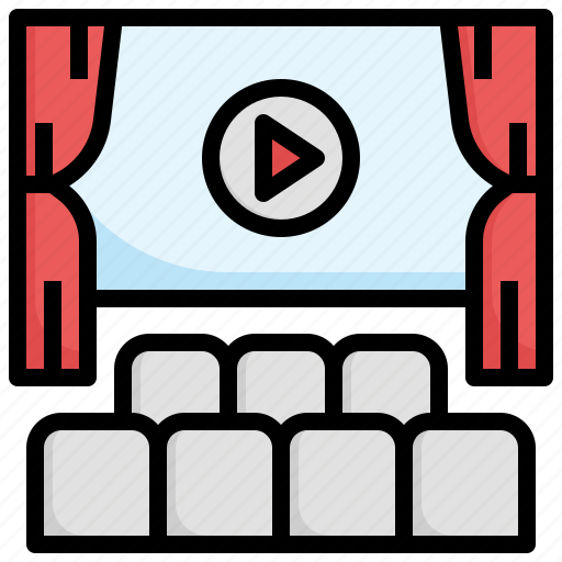 Cinema, theater, film, movie, performance icon - Download on Iconfinder