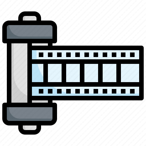Film, reel, movie, cinema, video, player, tape icon - Download on Iconfinder