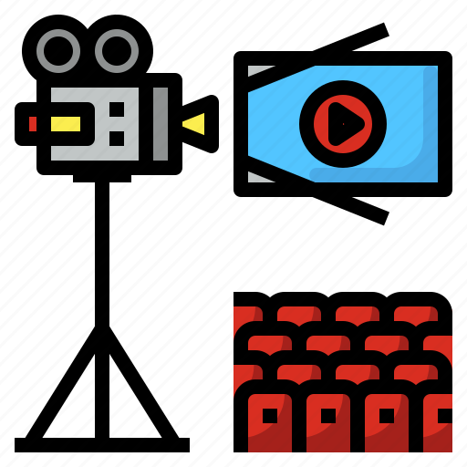 Film, video, play, movie, media, cinema icon - Download on Iconfinder