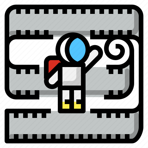 Movie, science, space, planet, film, universe icon - Download on Iconfinder