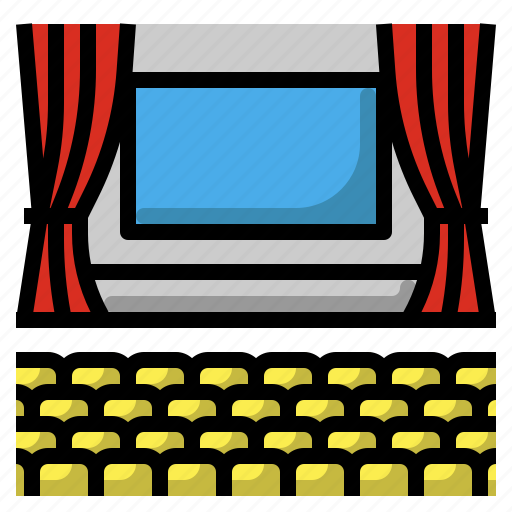 Theater, cinema, movie, film, entertainment icon - Download on Iconfinder