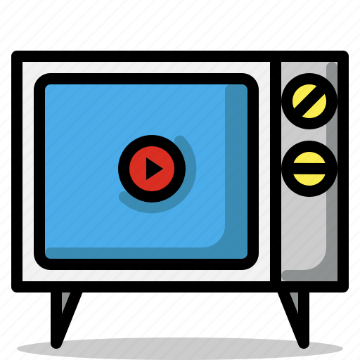 Tv, movie, television, entertainment, home, screen icon - Download on Iconfinder