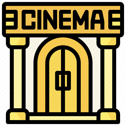 Architecture, buildings, cinema, city, entertainment, theater, theatre icon - Download on Iconfinder