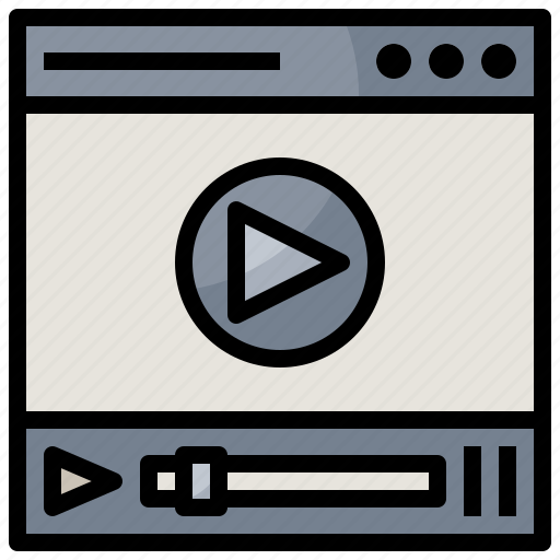 Entertainment, movie, music, online, player, video icon - Download on Iconfinder