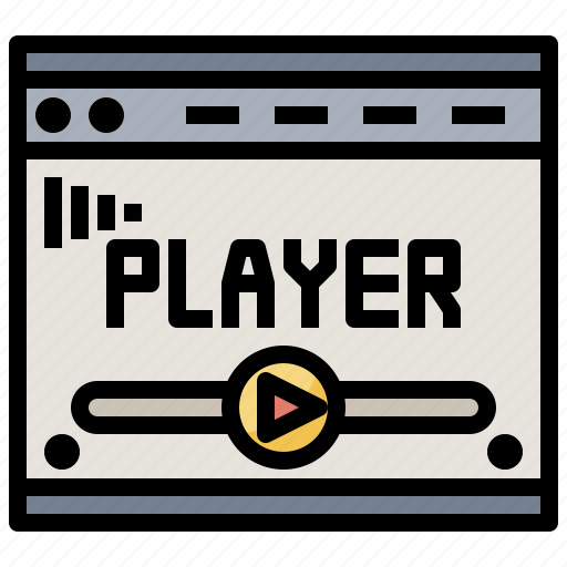 Movie, multimedia, music, play, player, video icon - Download on Iconfinder