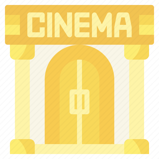 Architecture, buildings, cinema, city, entertainment, theater, theatre icon - Download on Iconfinder