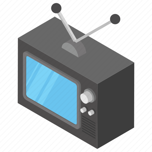 Old television, retro tv, vintage tv, television, tv icon - Download on Iconfinder