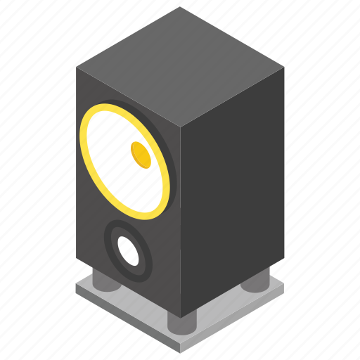 Entertainment media, home theater, phonograph, sound system, speaker, woofer icon - Download on Iconfinder