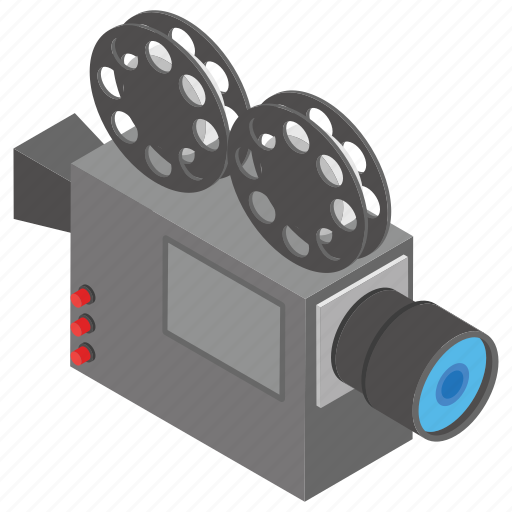 Film reel, movie roll, multimedia, video strip, wobble icon - Download on Iconfinder
