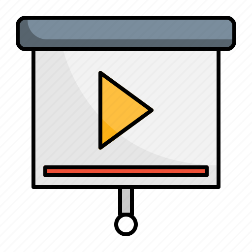 Cinema, entertainment, film, media, movie, multimedia, player icon - Download on Iconfinder