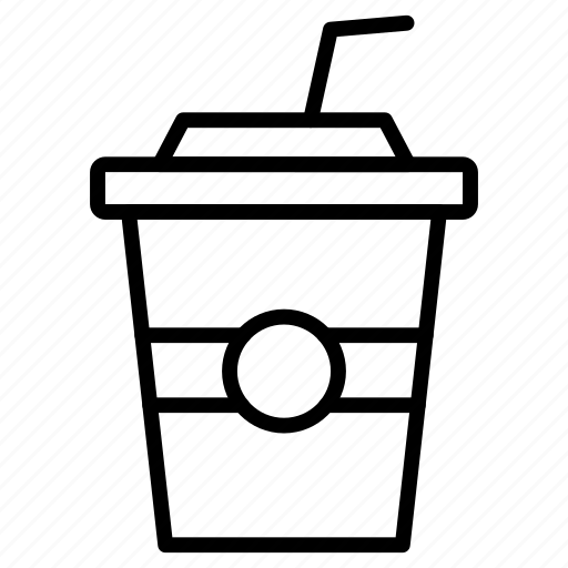 Paper, cup, straw icon - Download on Iconfinder