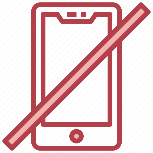 No, phone, phones, signaling, mobile icon - Download on Iconfinder
