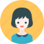 avatar, girl, profile, shirt, woman 