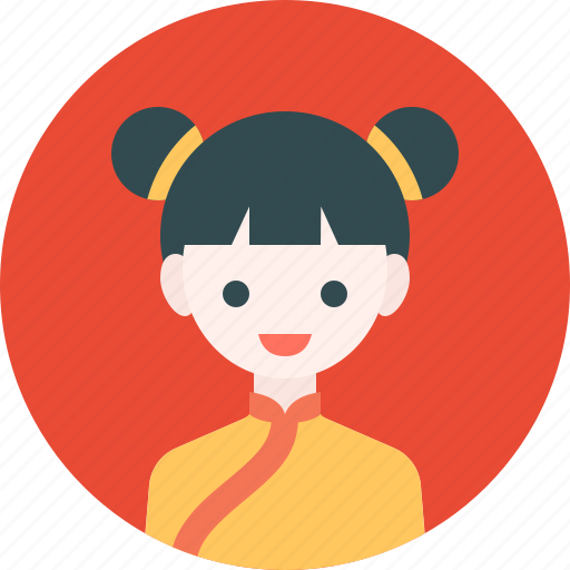 Avatar, chinese, girl, profile, woman icon - Download on Iconfinder