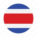 costa rica, country, flag, flags, nation, national, world