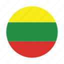 country, flag, flags, lithuania, national, world