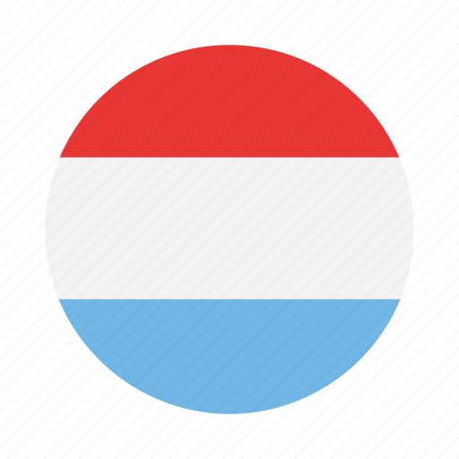 Country, flag, flags, luxembourg, nation, national, world icon - Download on Iconfinder