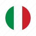 italy, flag, european