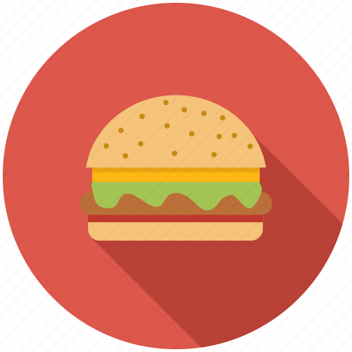 Burger, dinner, eating, fast food, food, hamburger, kitchen icon - Download on Iconfinder
