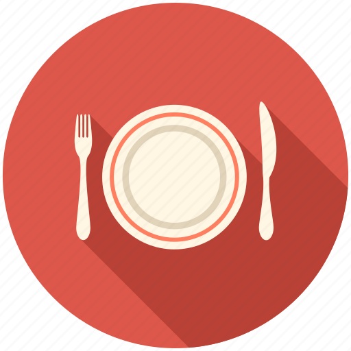 Dinner, eating, food, kitchen, plate icon - Download on Iconfinder