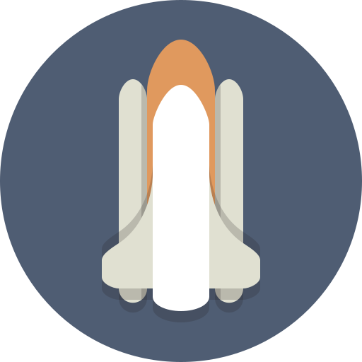Spaceshuttle, rocket, spaceship icon - Free download