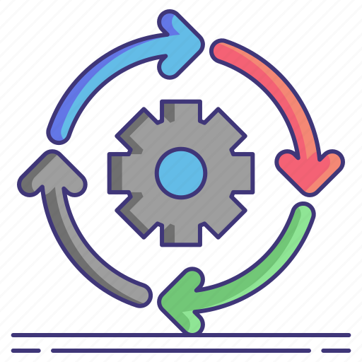 Circular, design, economy, flow icon - Download on Iconfinder