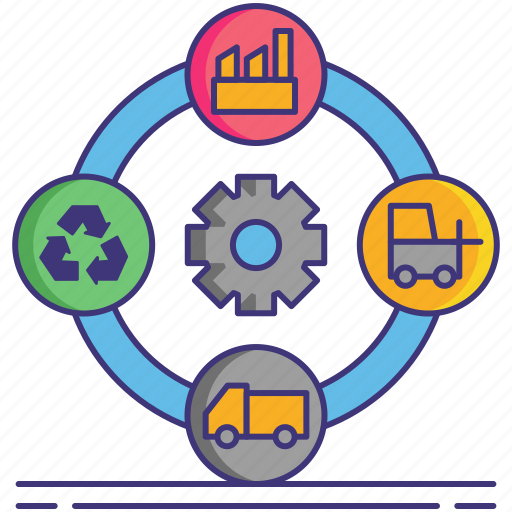Chain, circular, economy, supply icon - Download on Iconfinder