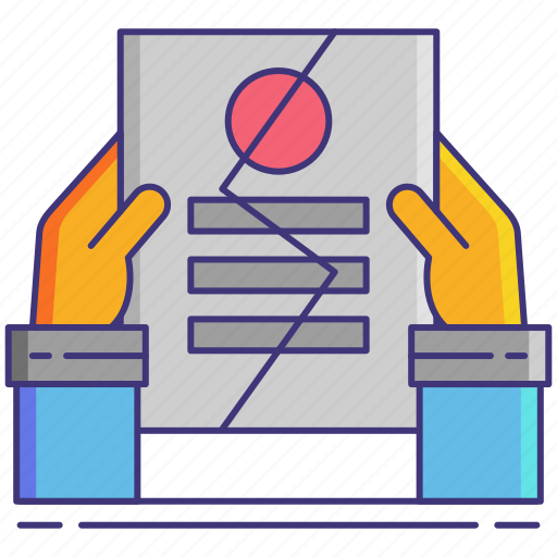 Contract, dematerialization, document, economy icon - Download on Iconfinder