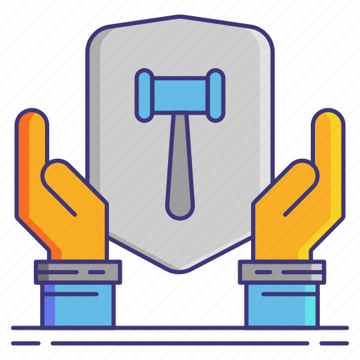 Durability, economy, hammer, shield icon - Download on Iconfinder