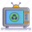 e, economy, recycle, tv, waste 